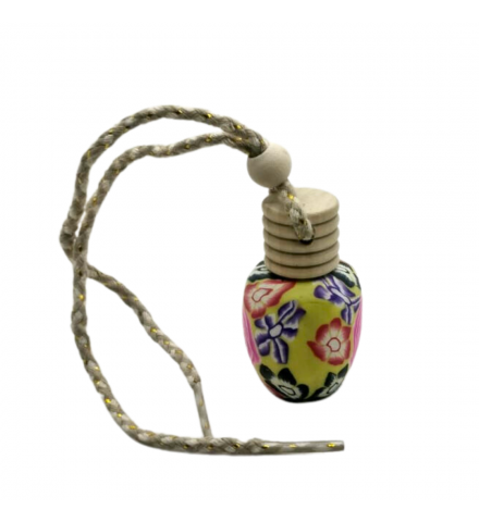 Floral Car Aromatizer Diffuser Bottle(urn shape-5ml)